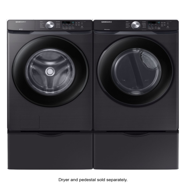 Samsung’s Energy Star® Certified Front Load washer has a 4.5 cu. ft. capacity.