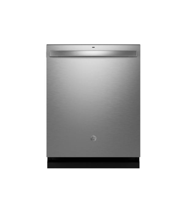 GE - 24"Top Control Fingerprint Resistant Dishwasher with Stainless Steel Interior Dishwasher with Sanitize Cycle