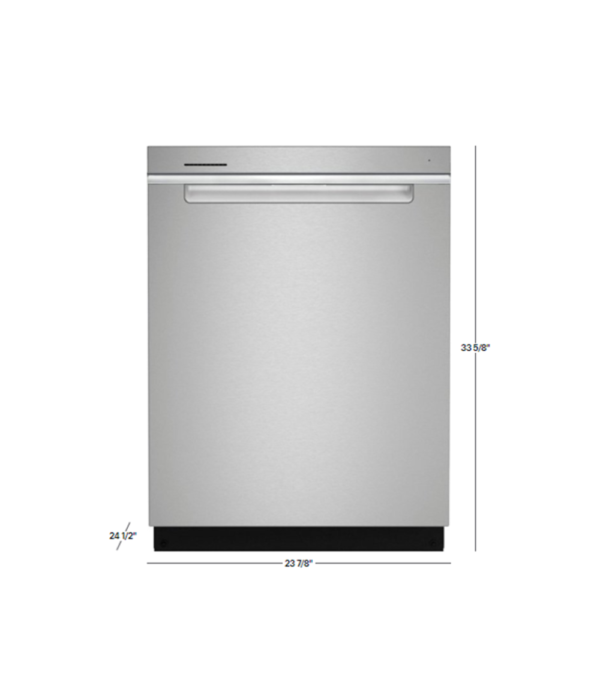 Whirlpool - 24" Top Control Built-In Stainless Steel Tub Dishwasher with 3rd Rack, FingerPrint Resistant, and 47 dBA - Image 2