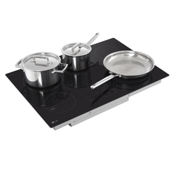 LG - 30" Built-In Electric Cooktop with 5 Elements and Warming Zone - Image 6