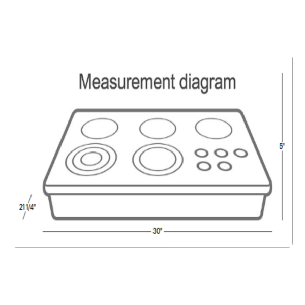 Samsung - 30" Built-In Electric Cooktop - Image 5