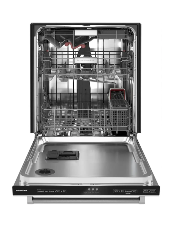 KitchenAid - 24" Top Control Built-In Dishwasher with Stainless Steel Tub, FreeFlex, 3rd Rack, 44dBA - Image 2