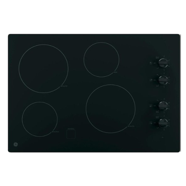 GE - 30" Built-In Electric Cooktop