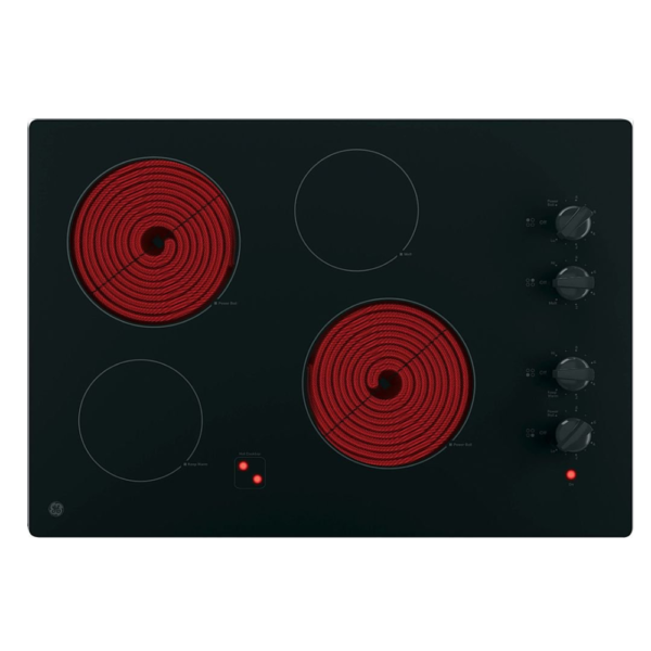 GE - 30" Built-In Electric Cooktop - Image 3