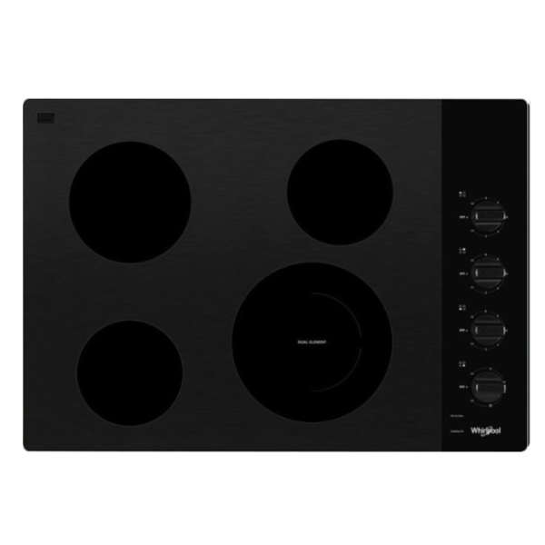 Whirlpool - 30" Electric Cooktop