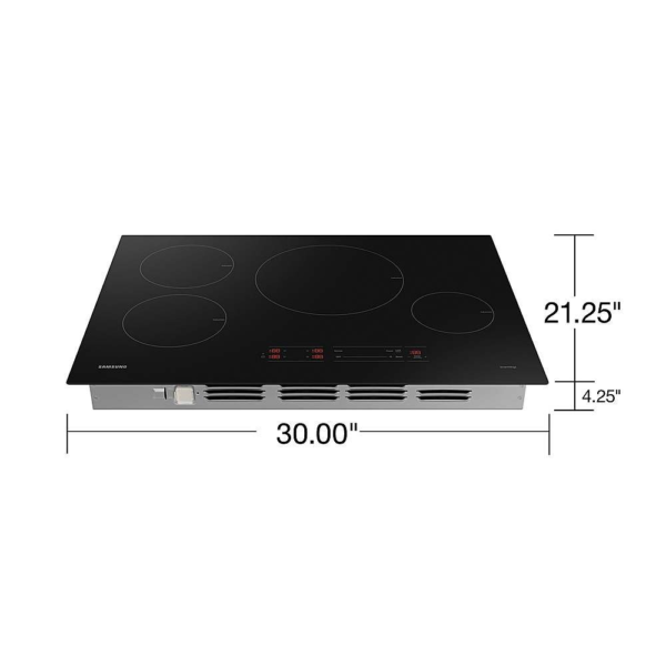 Samsung - 30" Smart Induction Cooktop with Wi-Fi - Image 2